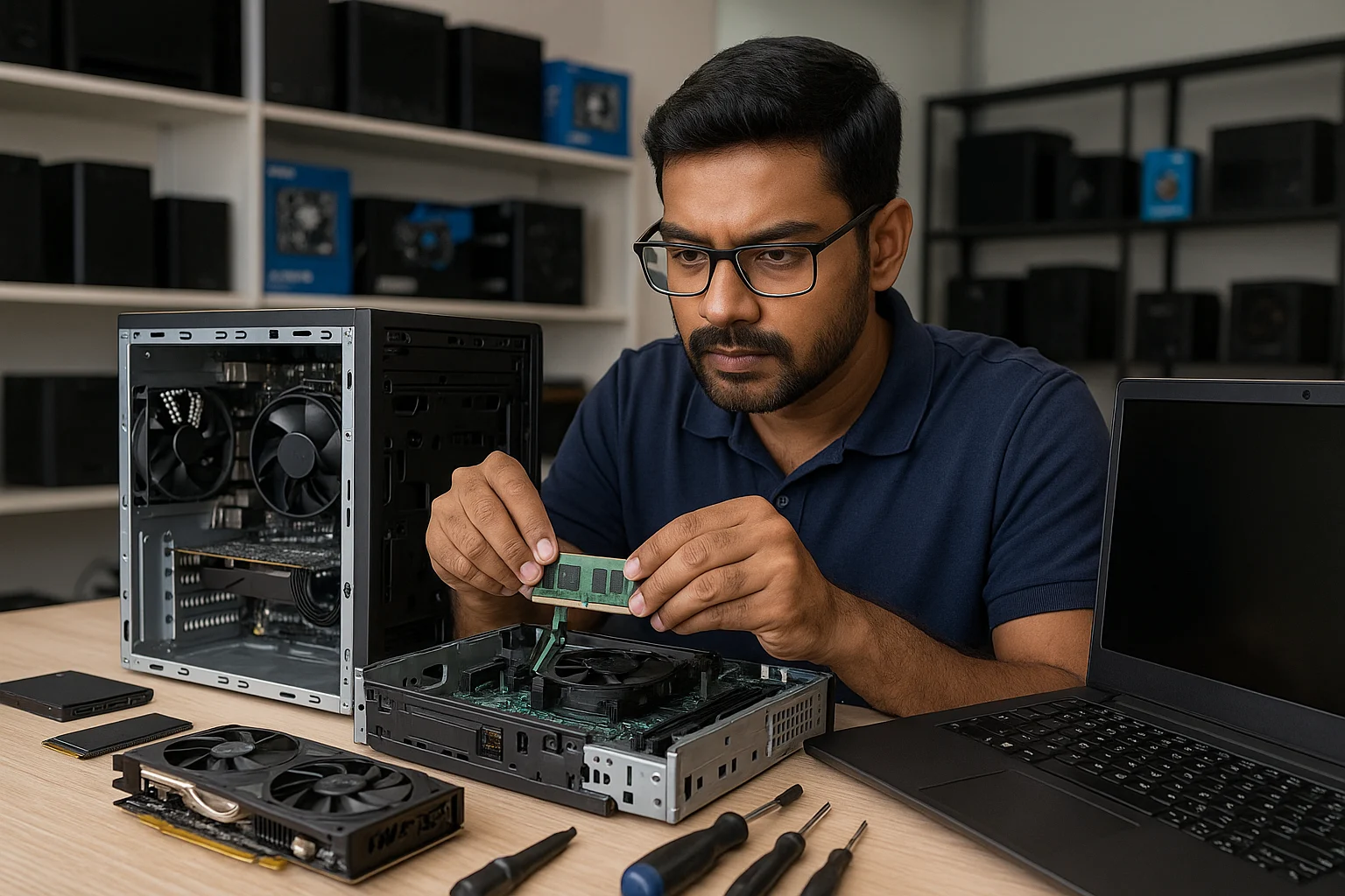Laptop repair services
